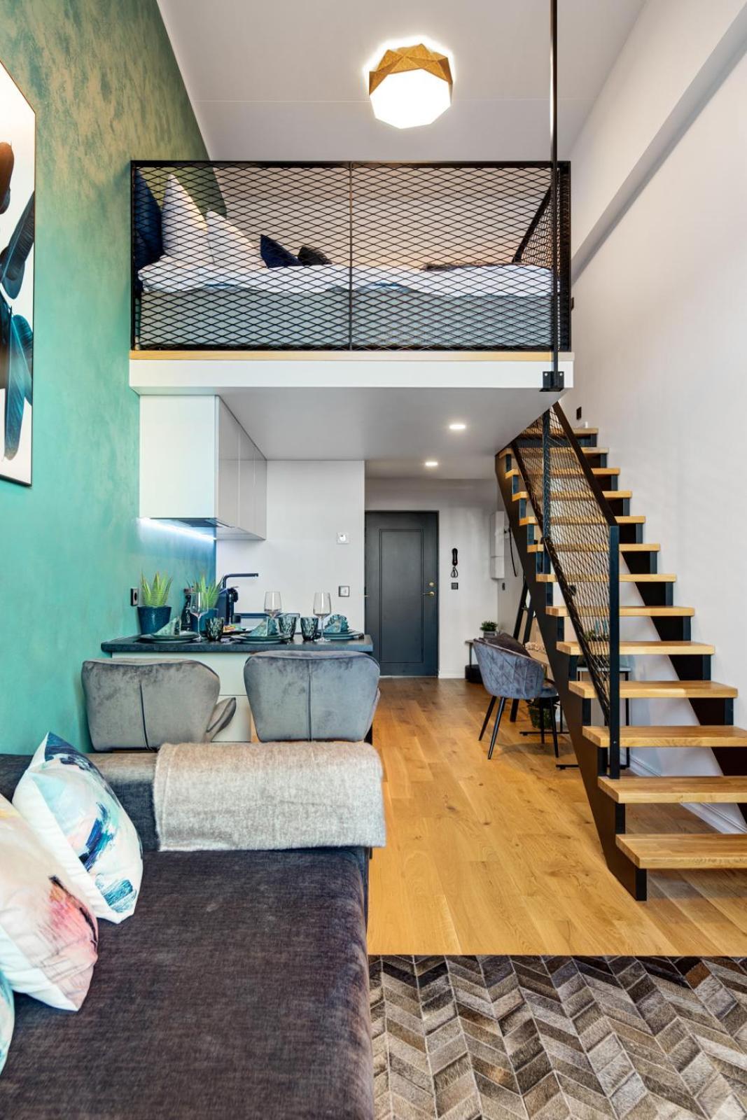 Апартаменты Tempus Te Premium Duo Lofts Tartu - Private Cinema, Gym And Terrace Экстерьер фото
